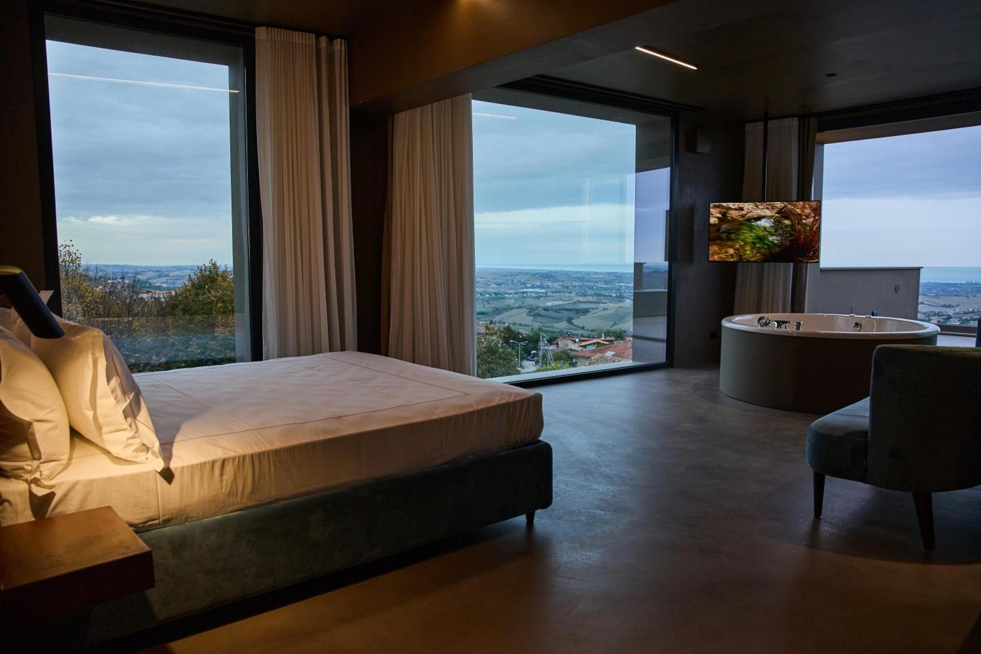 Le Agavi Resort & Spa Saludecio Ngoại thất bức ảnh
